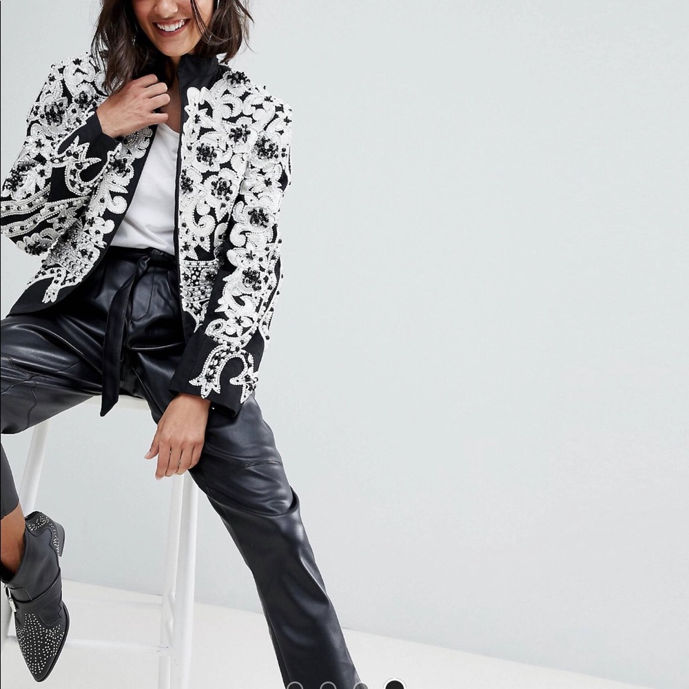 PRICE FIRM!A STAR IS BORN embellished jacket